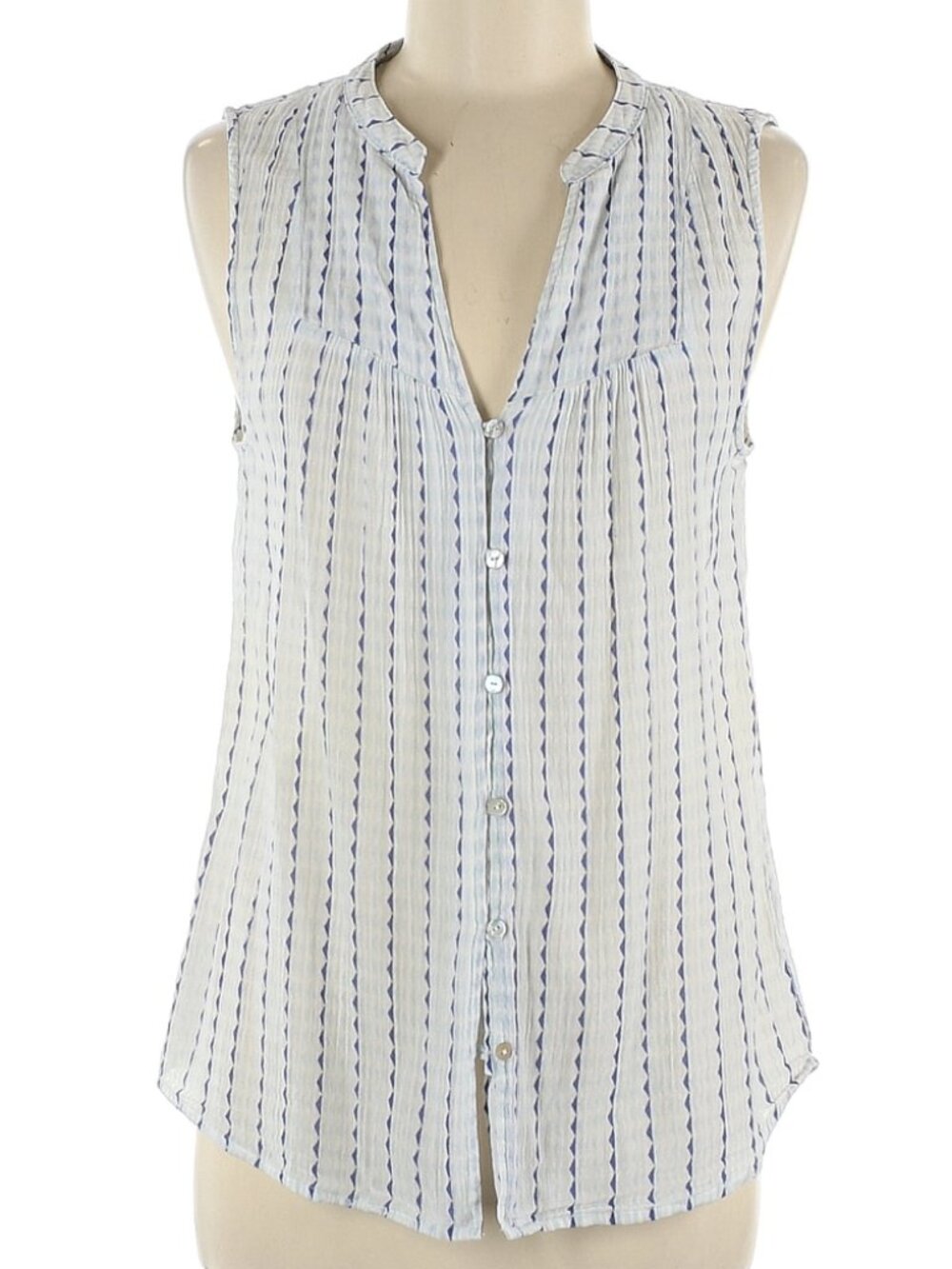 Carve Designs Sleeveless Button-up Women's top